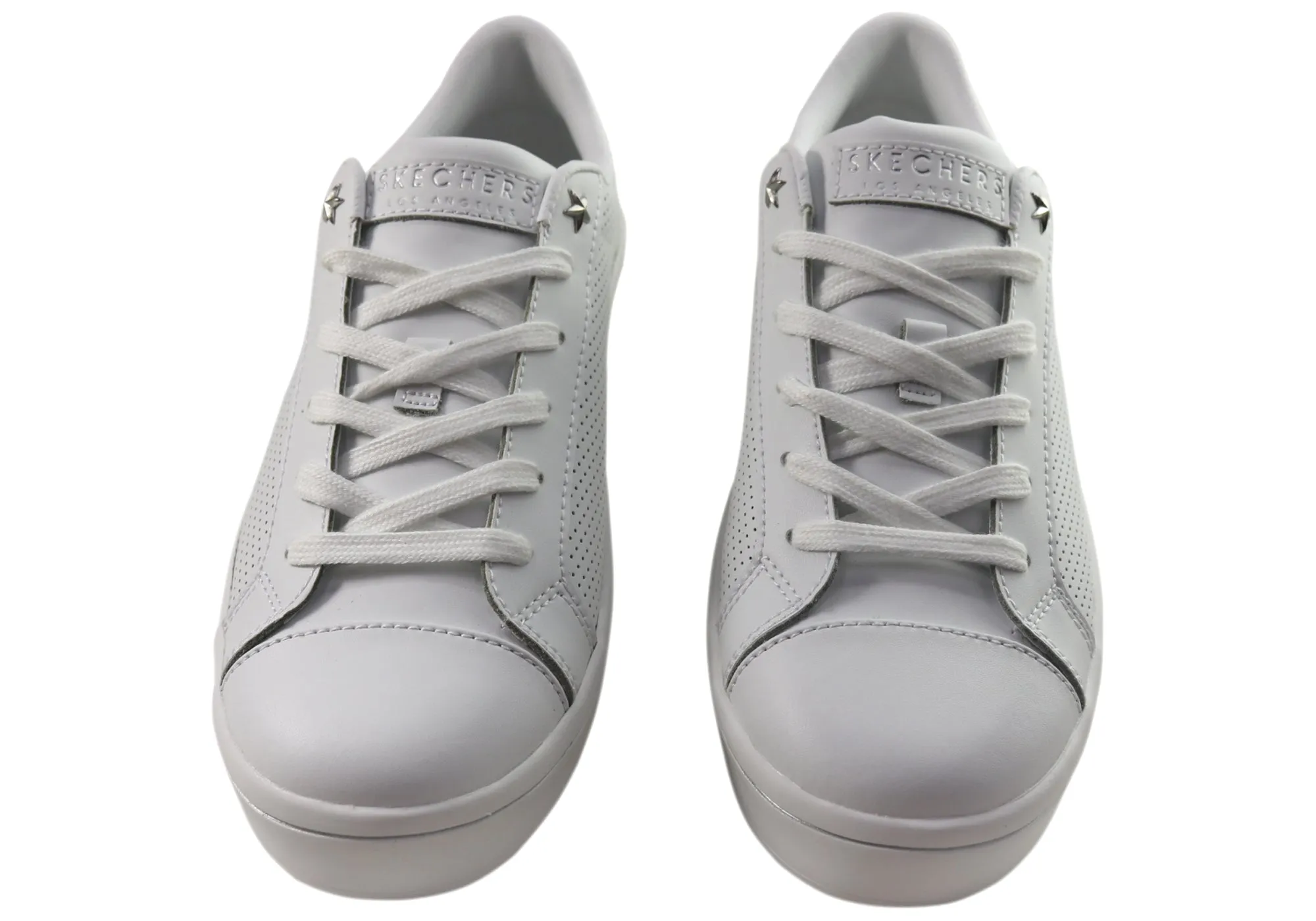 Skechers Damen Hi Lite Per Fect Leder Memory Foam Freizeitschuhe Skechers Schuhe