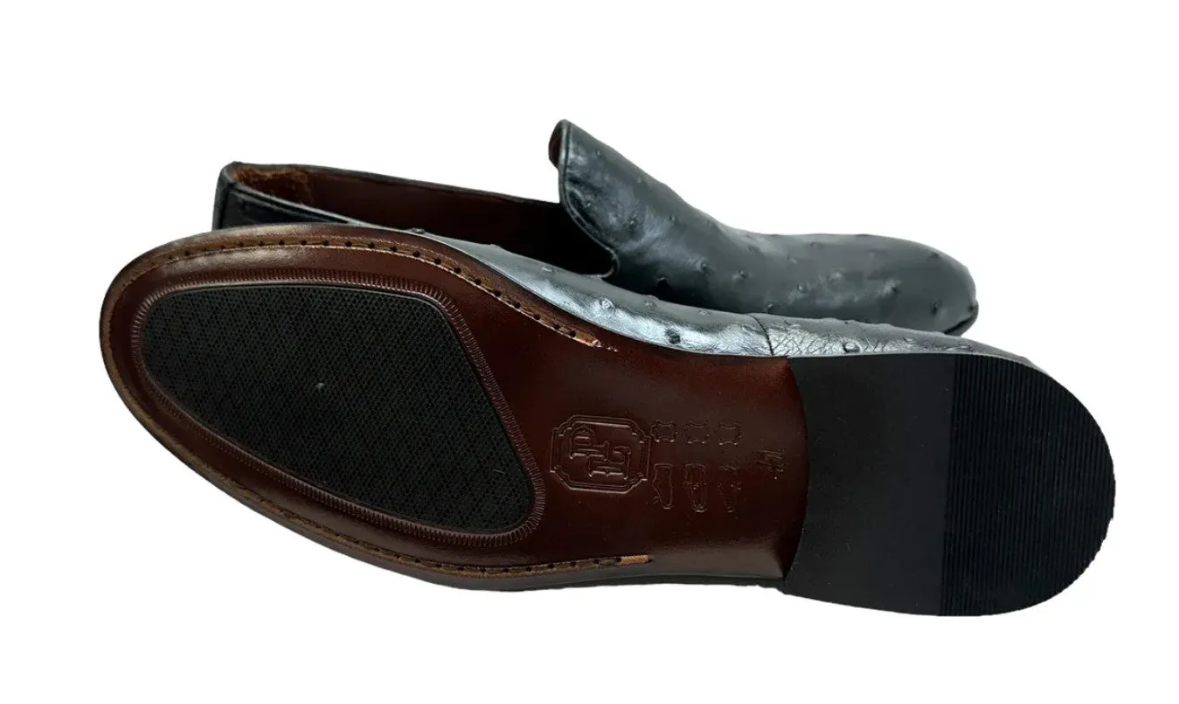 Stil: Pelle Warren Straußenleder P00057 Schwarz