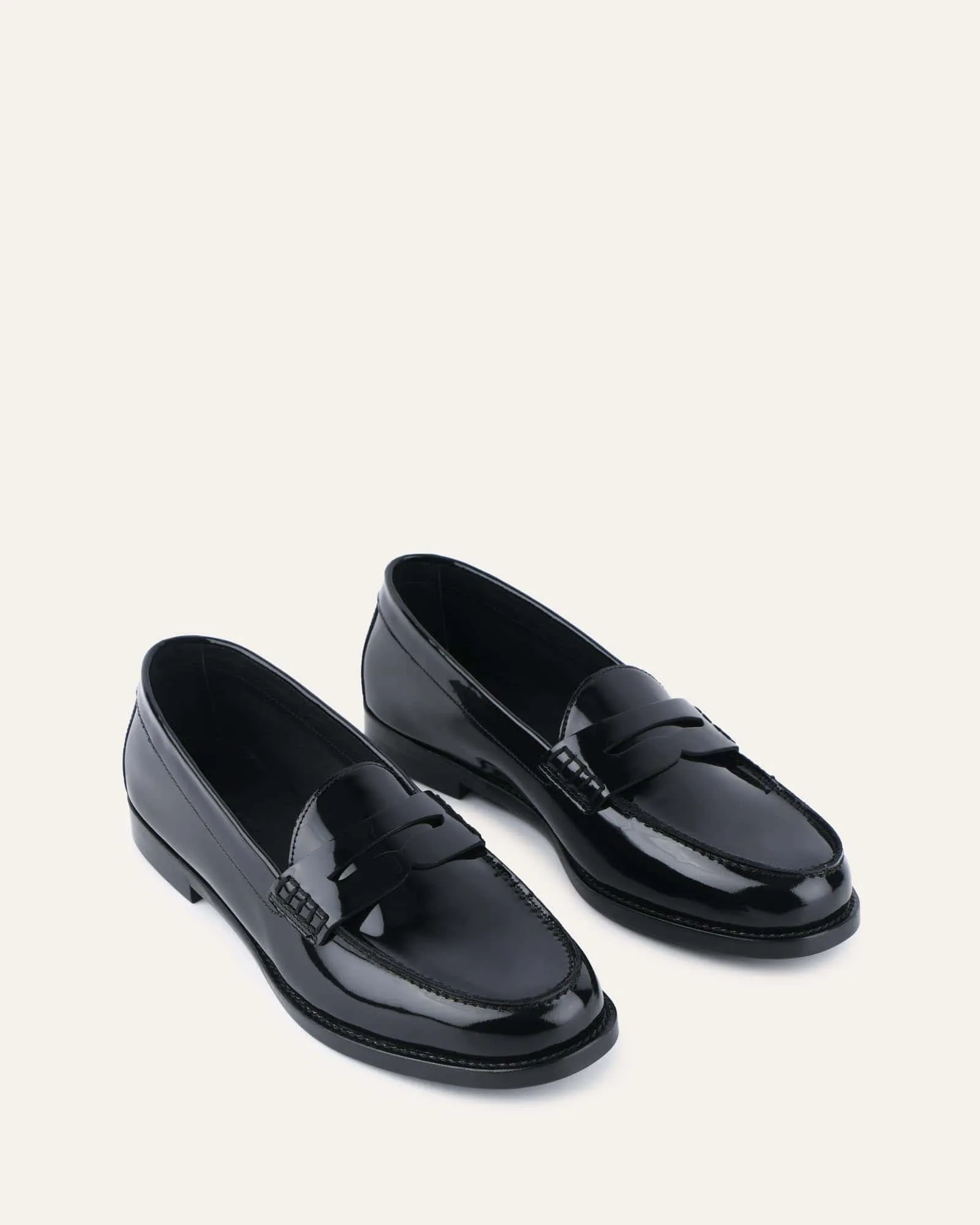 TAIT LOAFERS HOCHGLANZ SCHWARZ