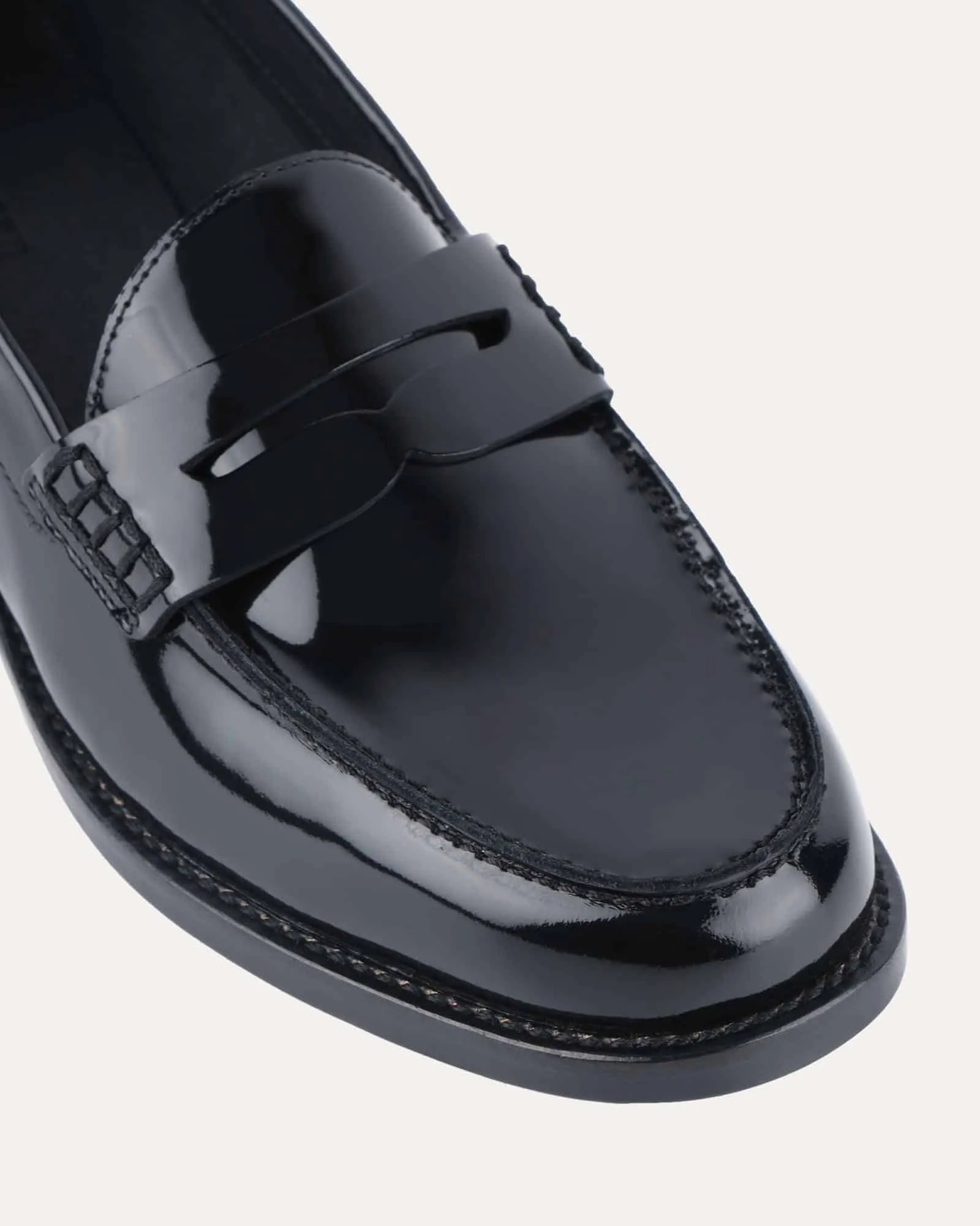 TAIT LOAFERS HOCHGLANZ SCHWARZ