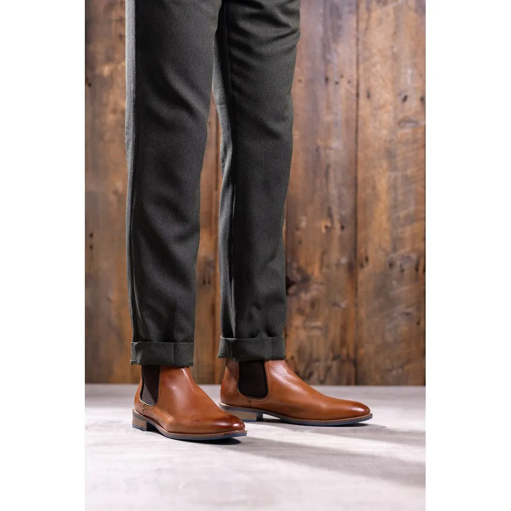 Tan Diego Chelsea Stiefel
