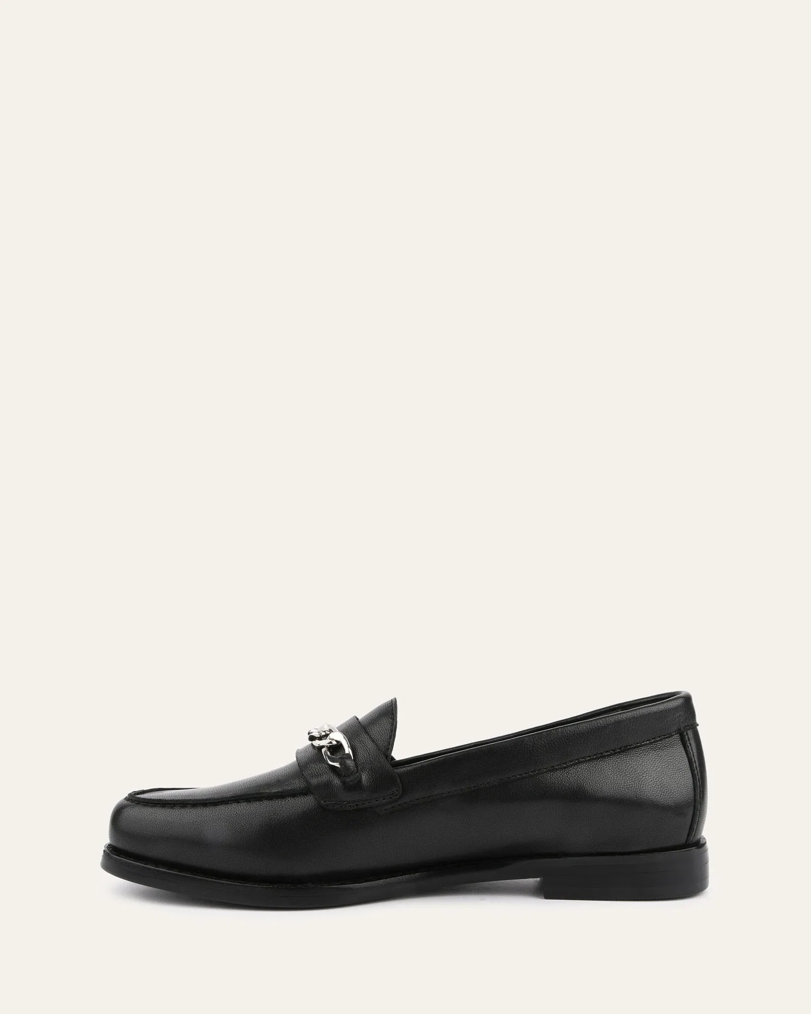 THEA LOAFERS SCHWARZES LEDER