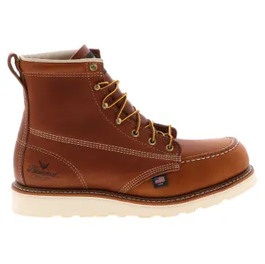 Thorogood 6 Zoll Moc Toe Sicherheitsspitze Leder Herren Knöchelstiefel