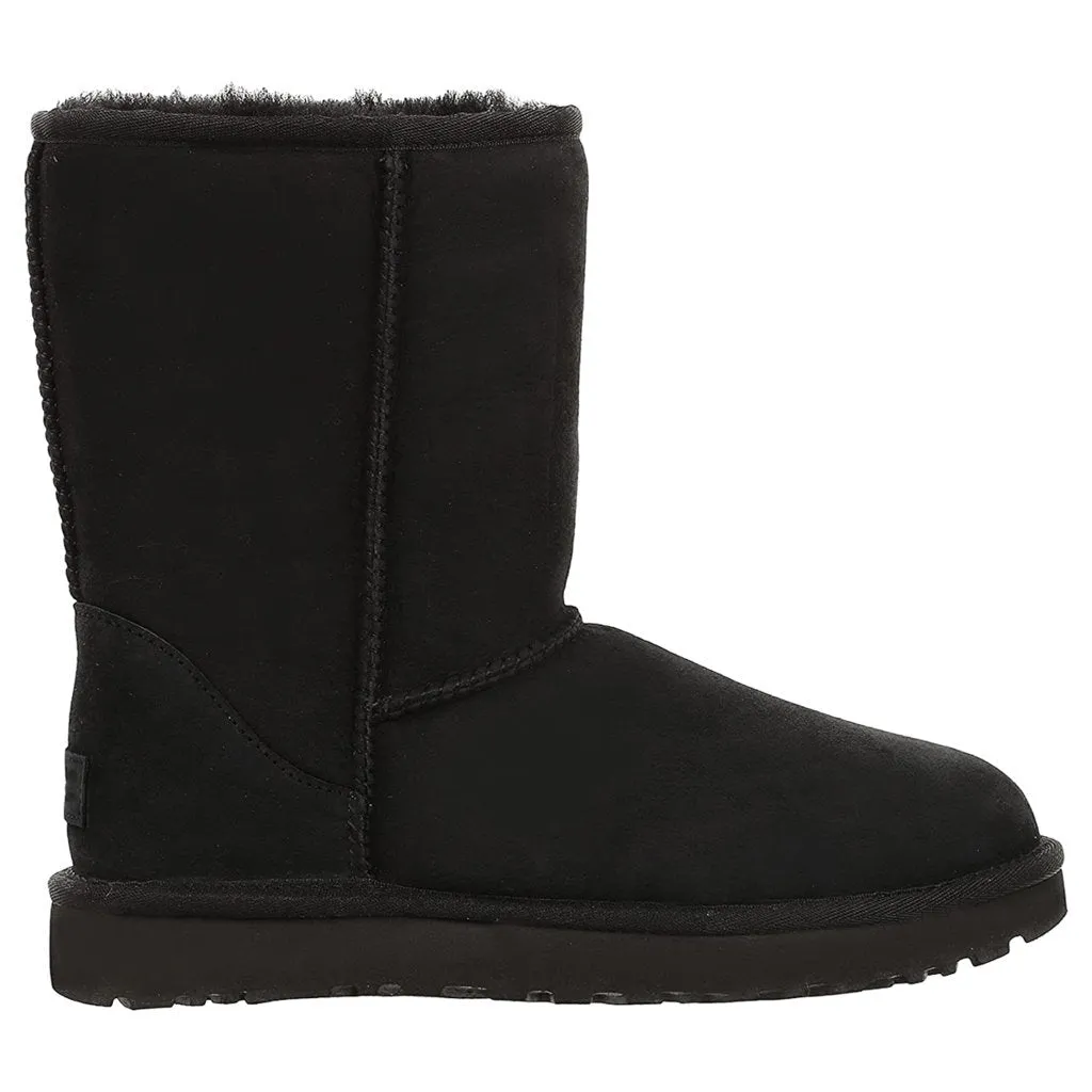 Ugg Classic Short II Wildleder Schaffell Winterstiefel für Damen