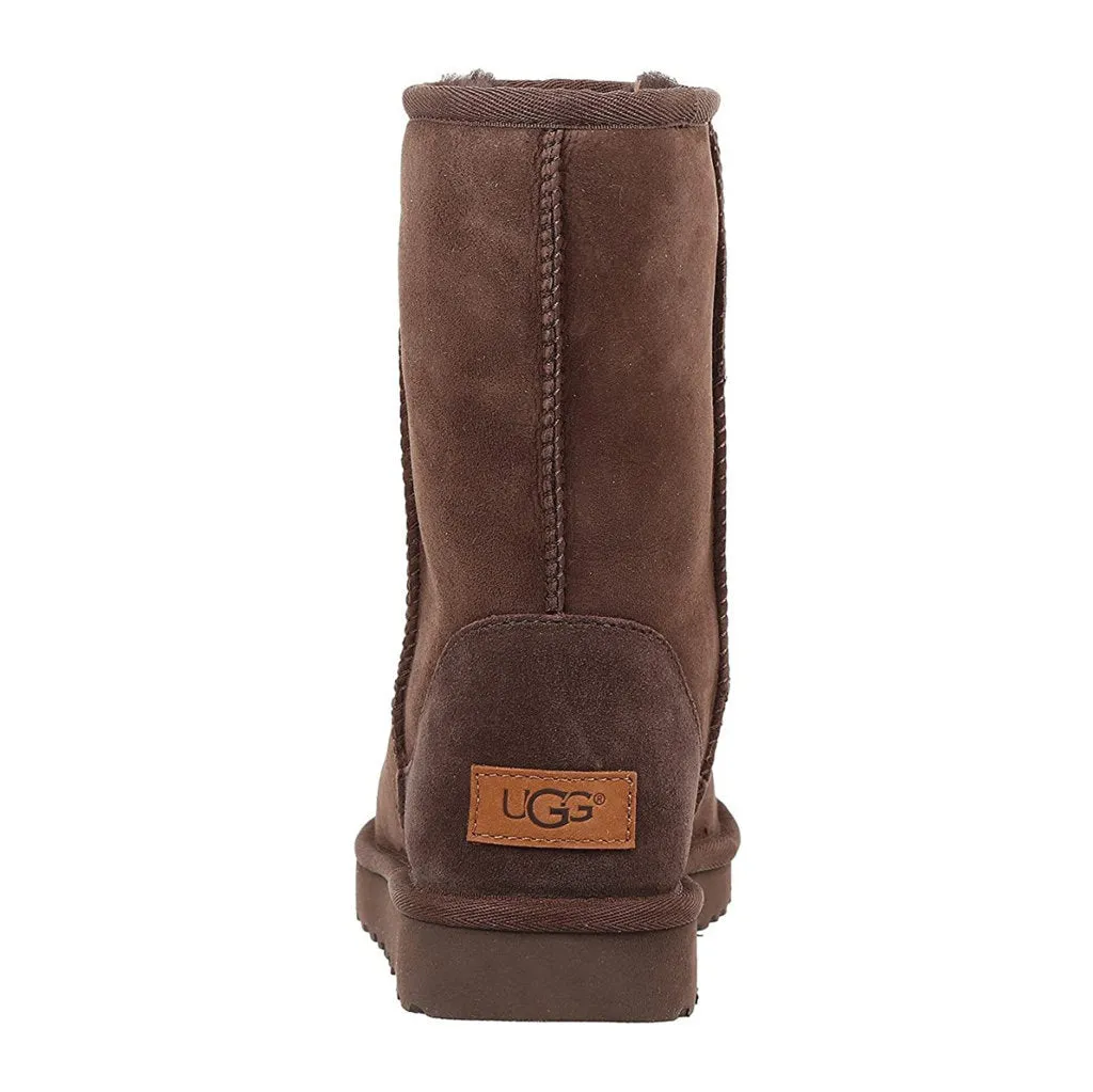 Ugg Classic Short II Wildleder Schaffell Winterstiefel für Damen