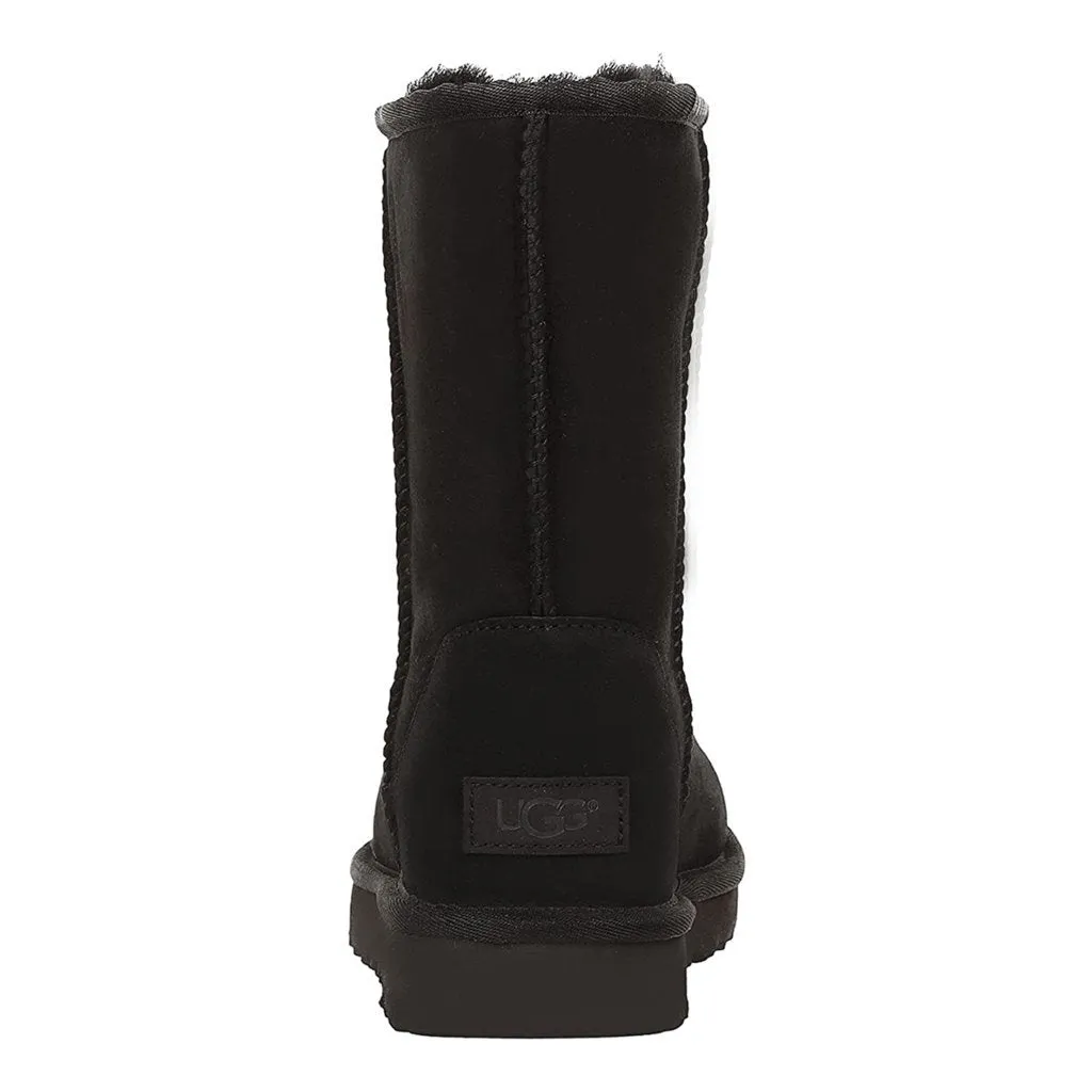 Ugg Classic Short II Wildleder Schaffell Winterstiefel für Damen