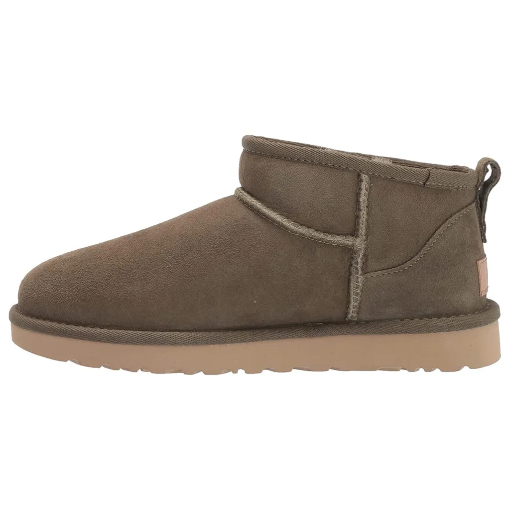 Ugg Classic Ultra Mini Wildleder Winterstiefel für Damen