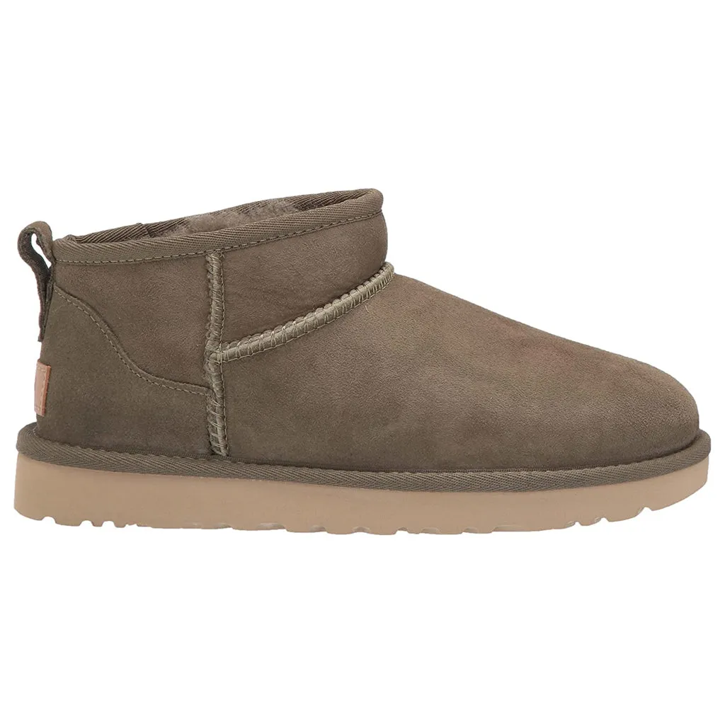 Ugg Classic Ultra Mini Wildleder Winterstiefel für Damen