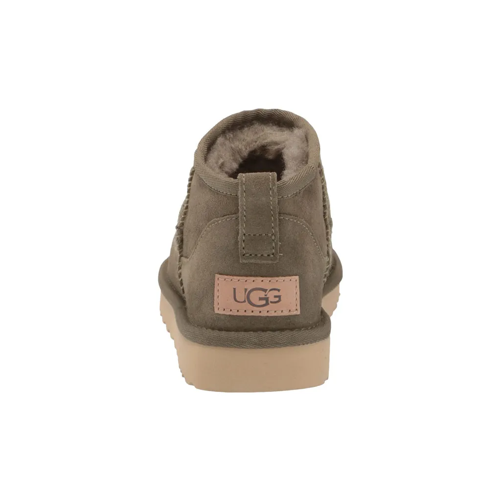 Ugg Classic Ultra Mini Wildleder Winterstiefel für Damen