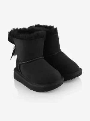 UGG Mädchen Mini Bailey Bow II Stiefel in Schwarz