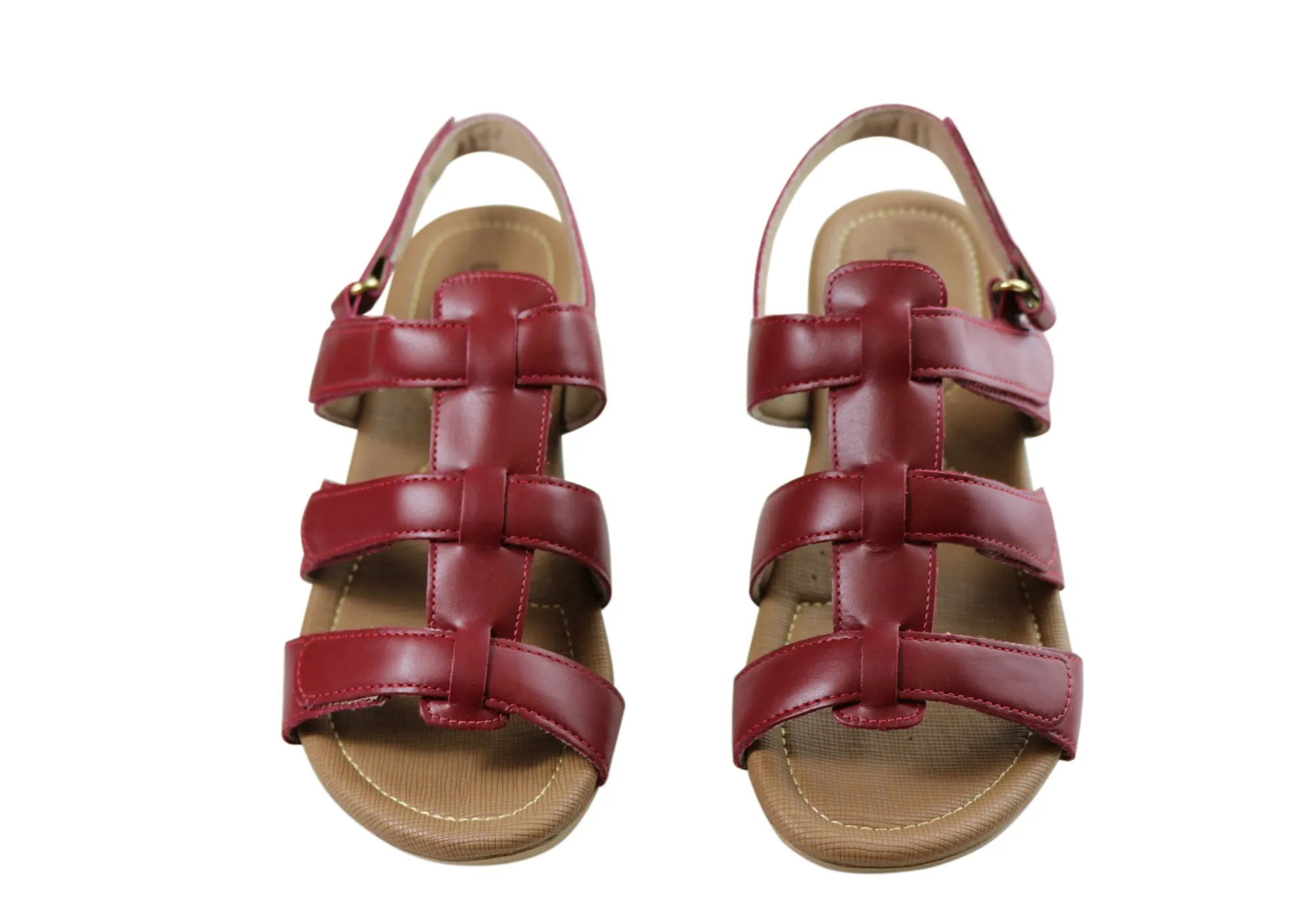 Usaflex Lani Damen Komfort Sandalen mit Polsterung aus Leder, hergestellt in Brasilien Usaflex Schuhe