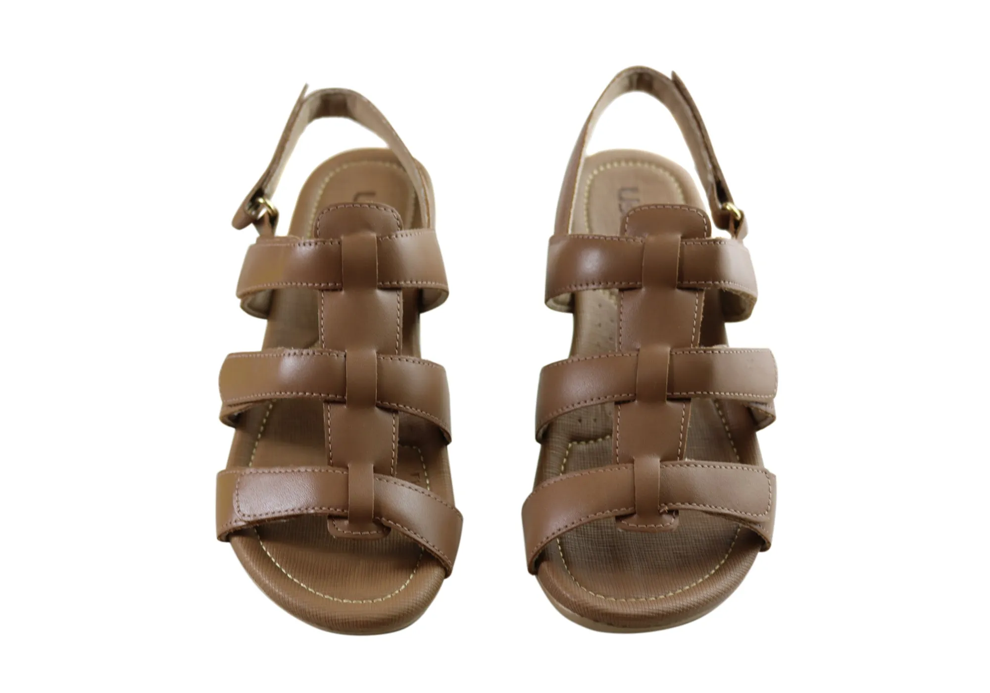 Usaflex Lani Damen Komfort Sandalen mit Polsterung aus Leder, hergestellt in Brasilien Usaflex Schuhe