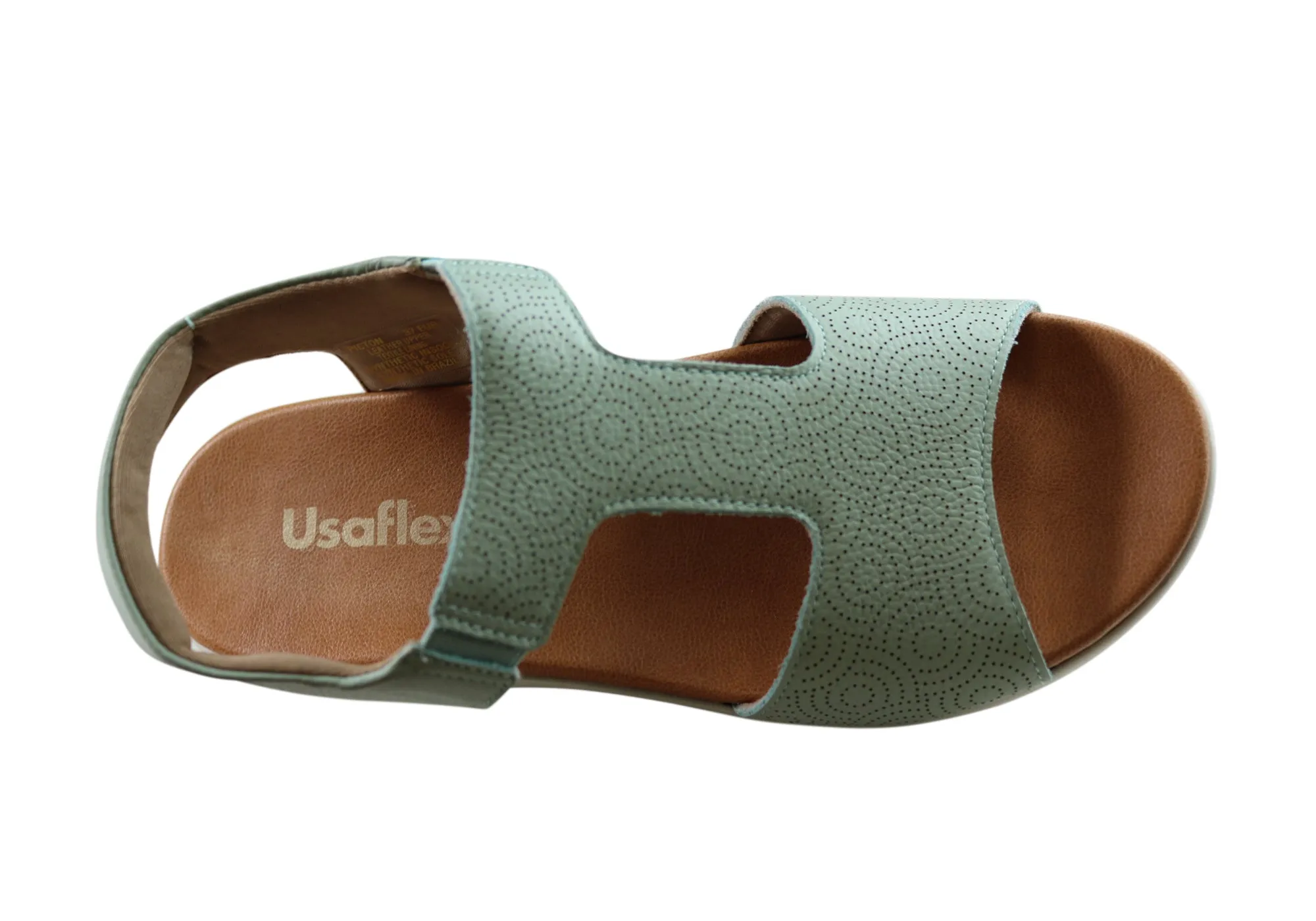 Usaflex Picton Damen Bequeme Ledersandalen Hergestellt In Brasilien Usaflex Schuhe