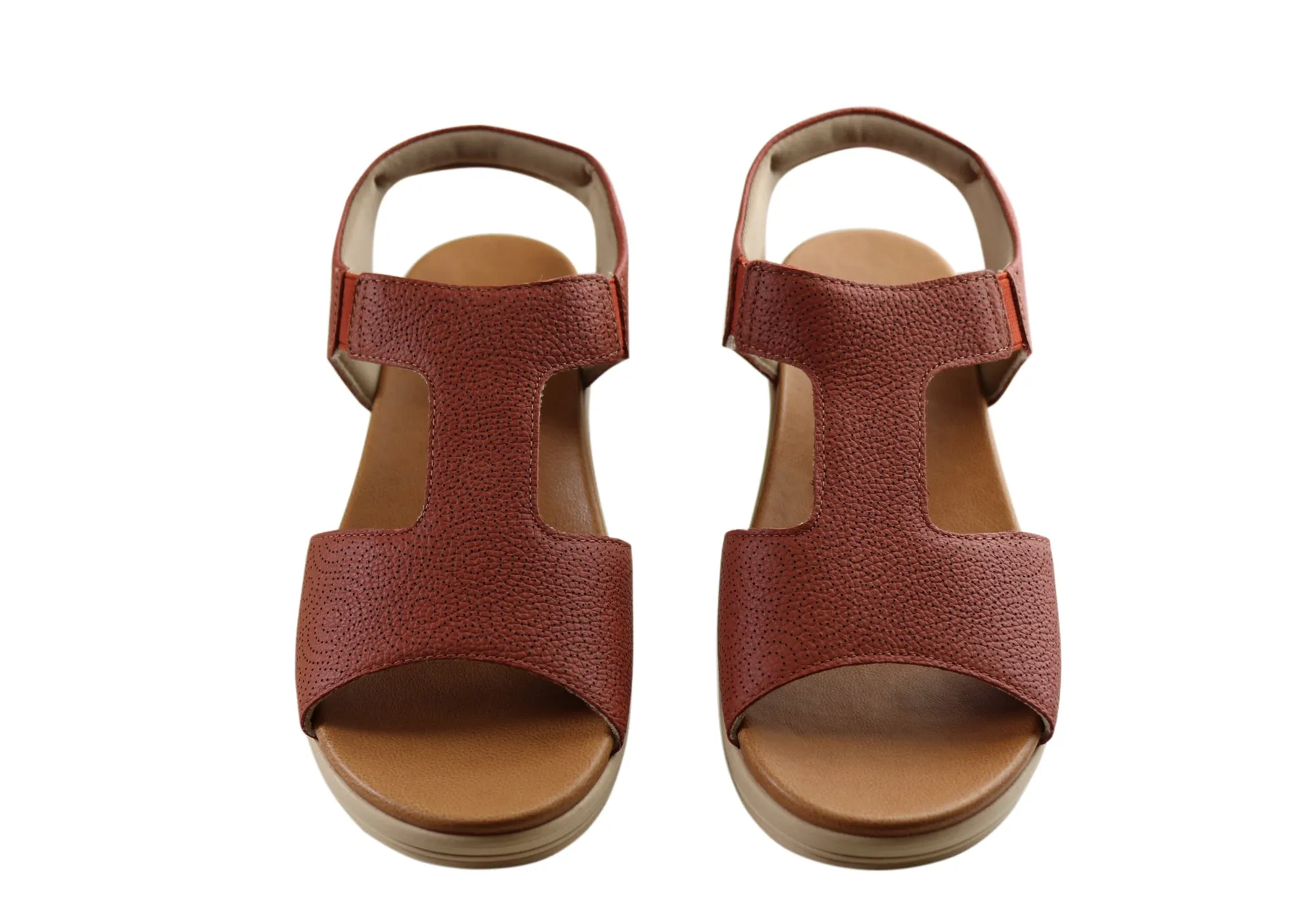 Usaflex Picton Damen Bequeme Ledersandalen Hergestellt In Brasilien Usaflex Schuhe