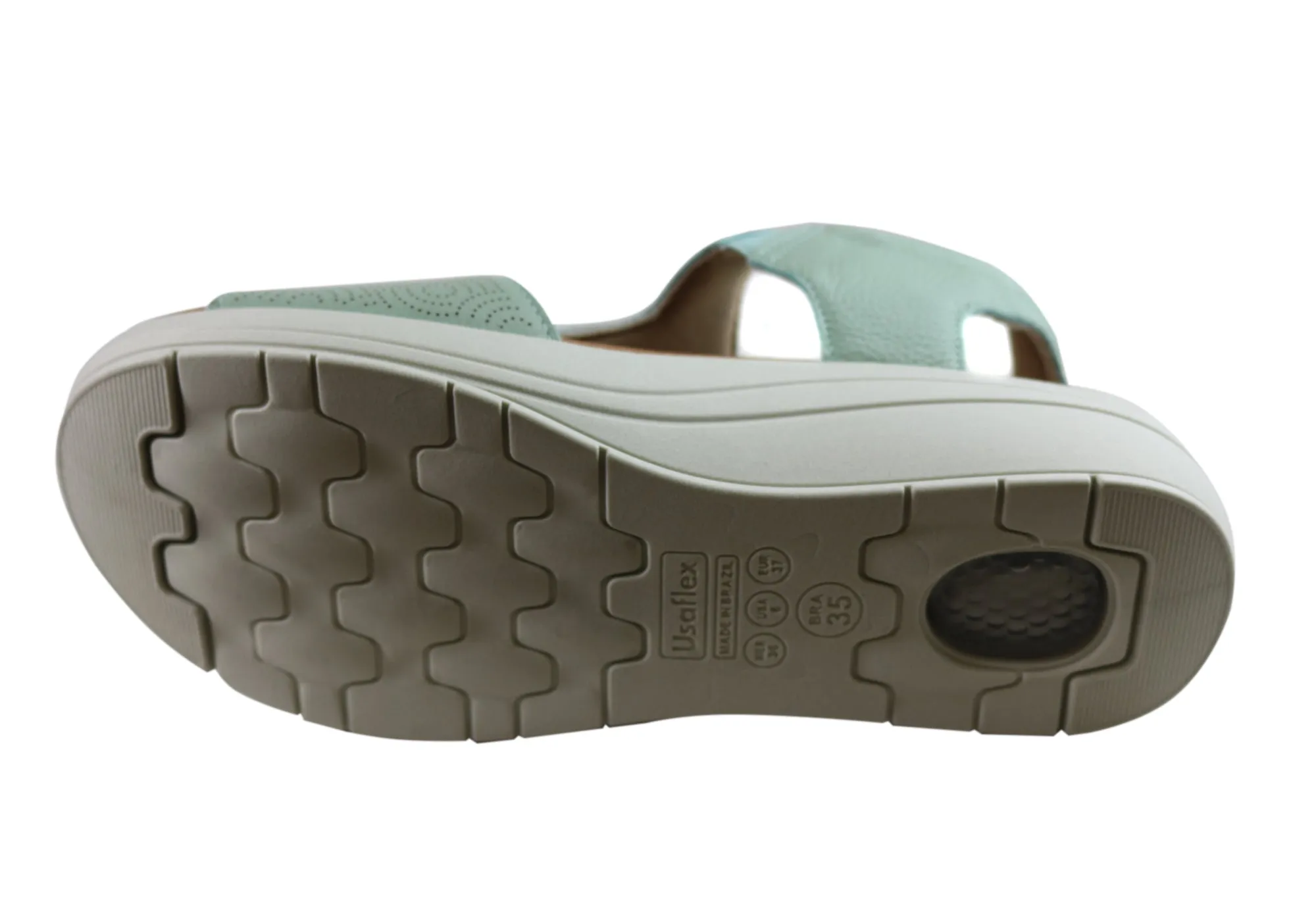 Usaflex Picton Damen Bequeme Ledersandalen Hergestellt In Brasilien Usaflex Schuhe