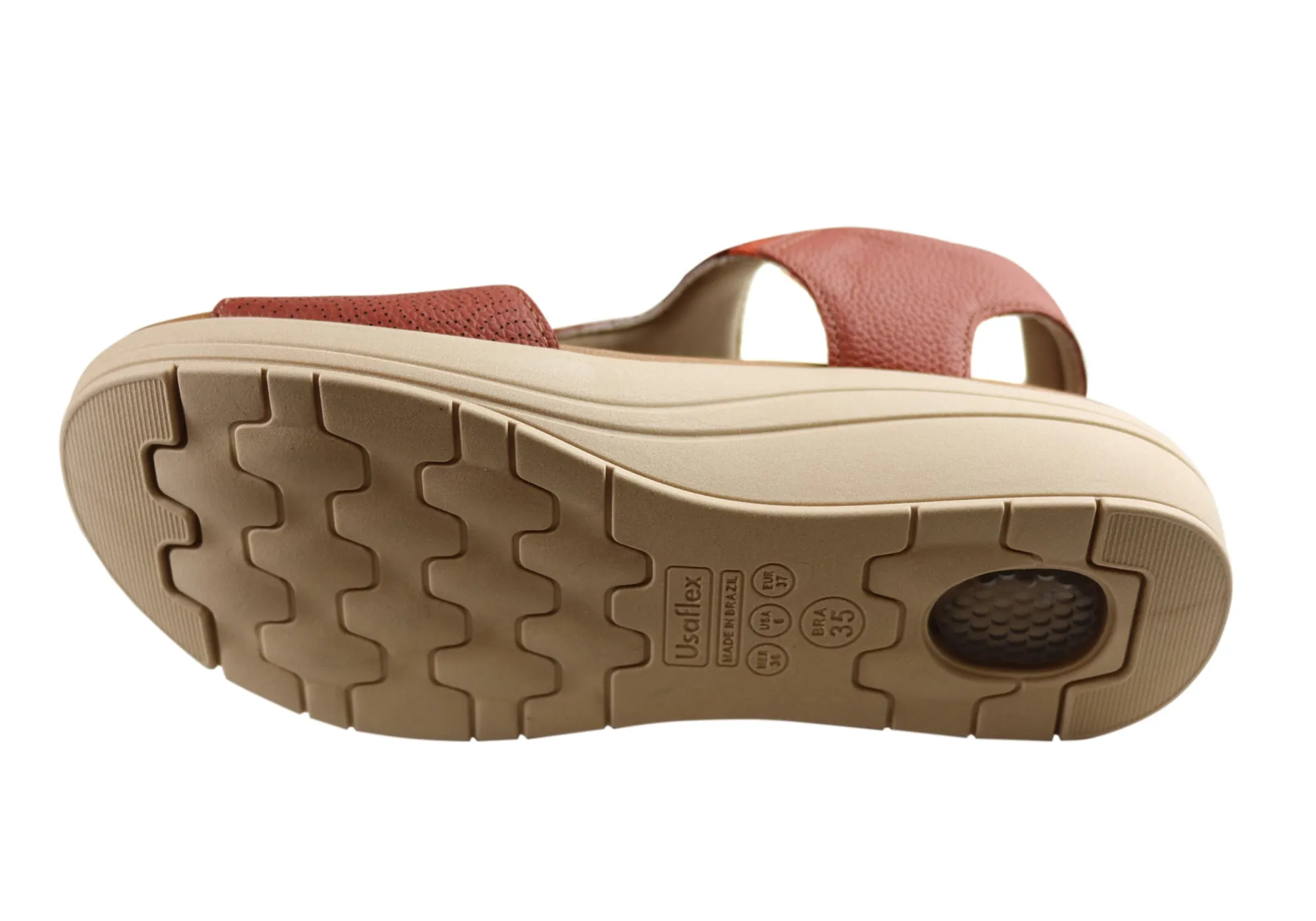 Usaflex Picton Damen Bequeme Ledersandalen Hergestellt In Brasilien Usaflex Schuhe