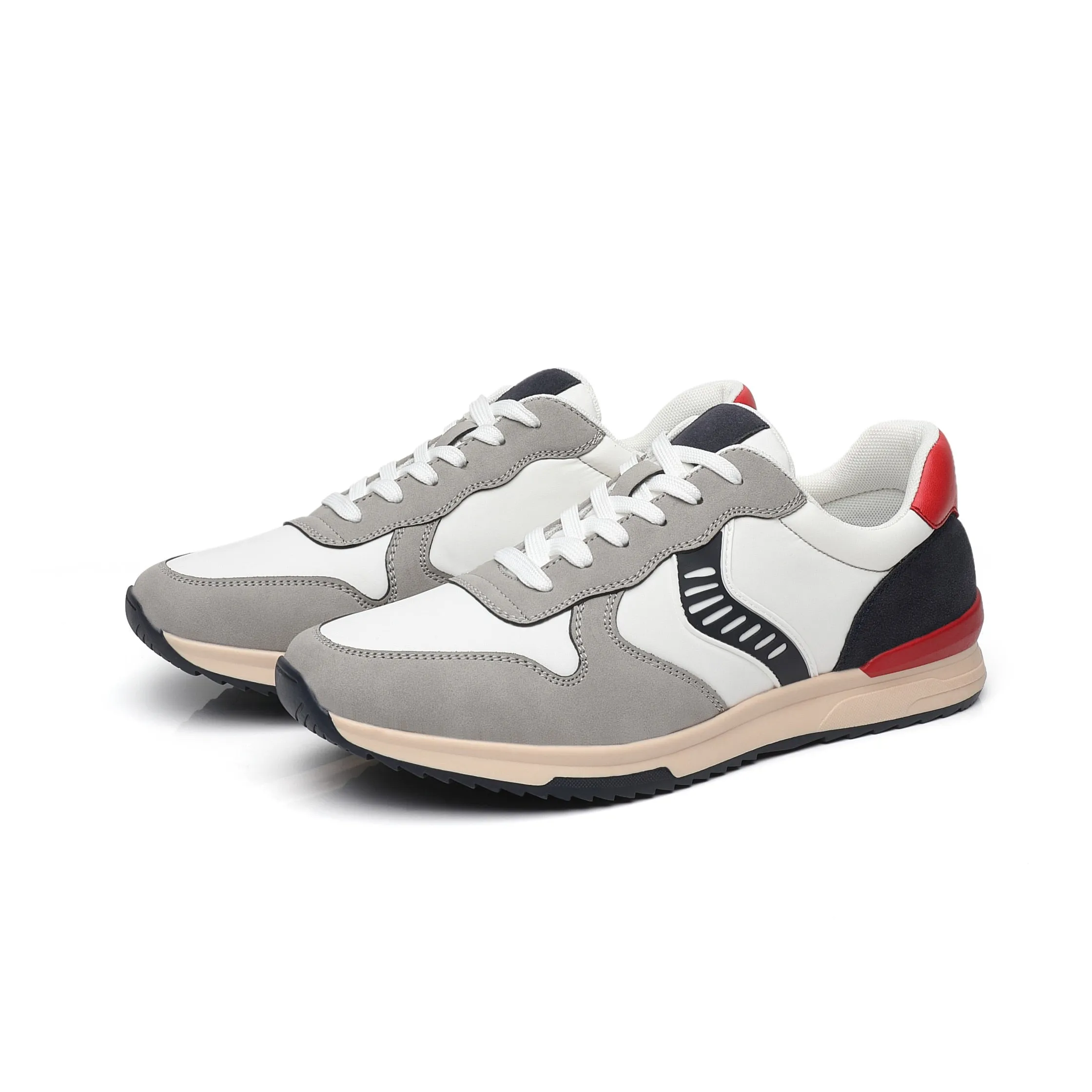 West Louis™ Amerikanische Style Leder Sportschuhe