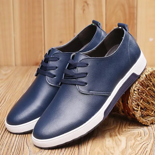 West Louis™ Bequeme Freizeit-Lederschuhe Flach