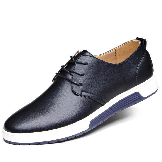 West Louis™ Bequeme Freizeit-Lederschuhe Flach