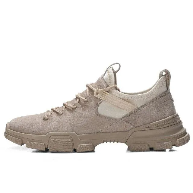 West Louis™ Trendmode Wildleder-Lederschuhe