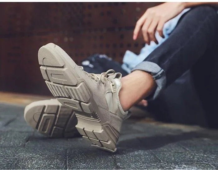 West Louis™ Trendmode Wildleder-Lederschuhe