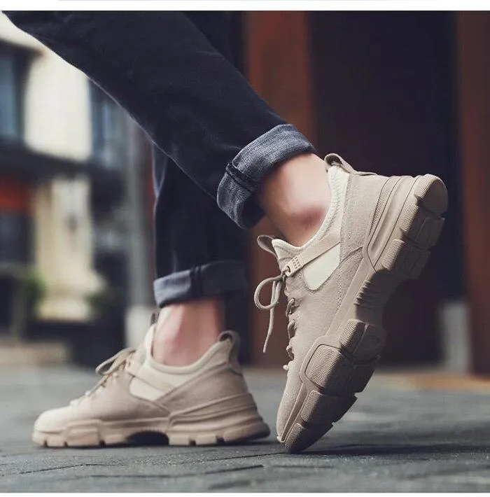 West Louis™ Trendmode Wildleder-Lederschuhe