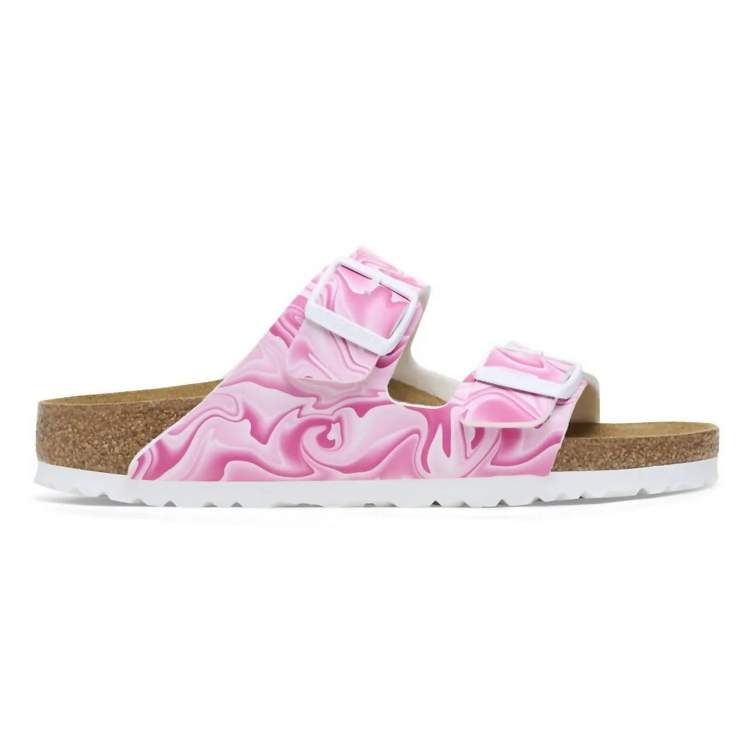 Arizona Birk-Flor Sandalen für Damen in Rosa Marmor