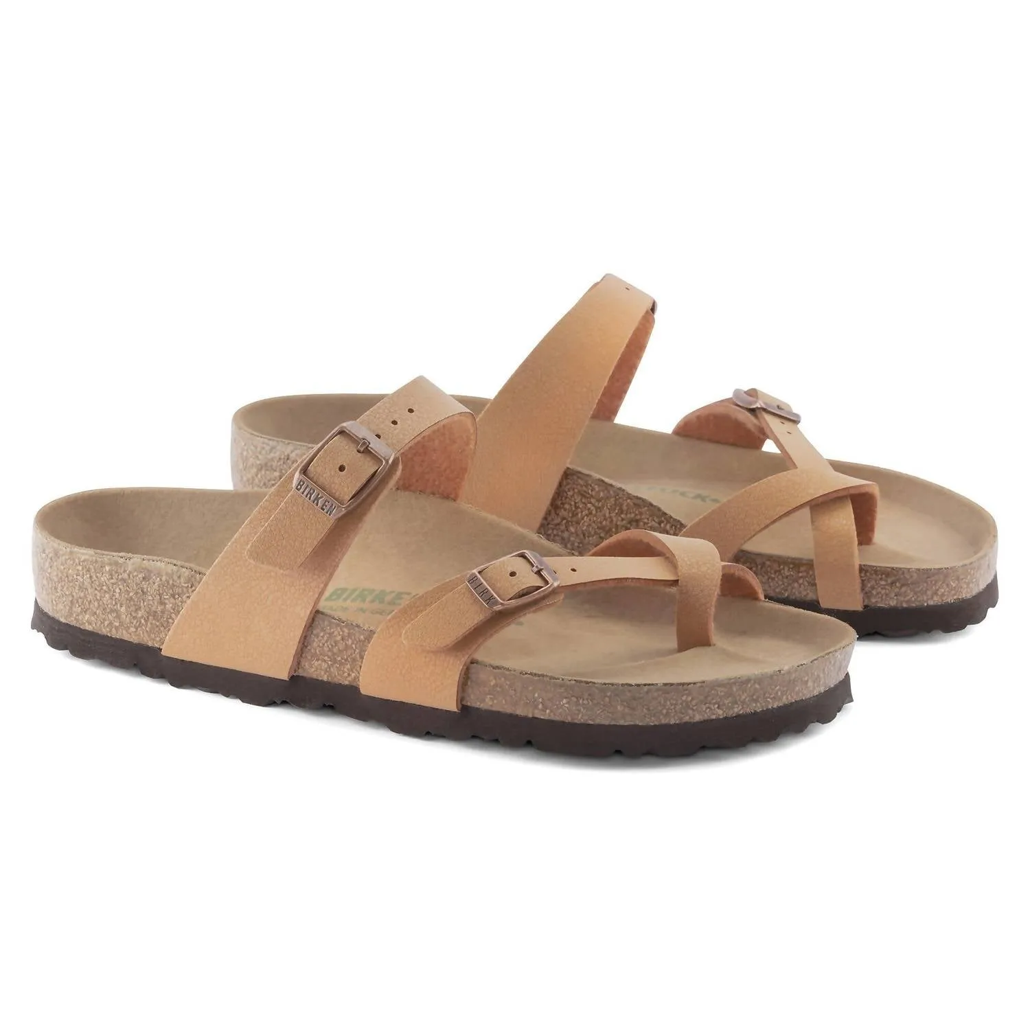 Frauen Mayari Vegan Sandalen in Erdbeige