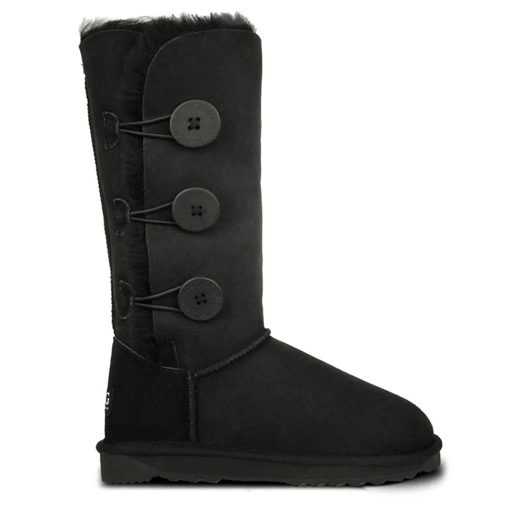 Damen UGG Premium 3-Knopf UGG Schuhe