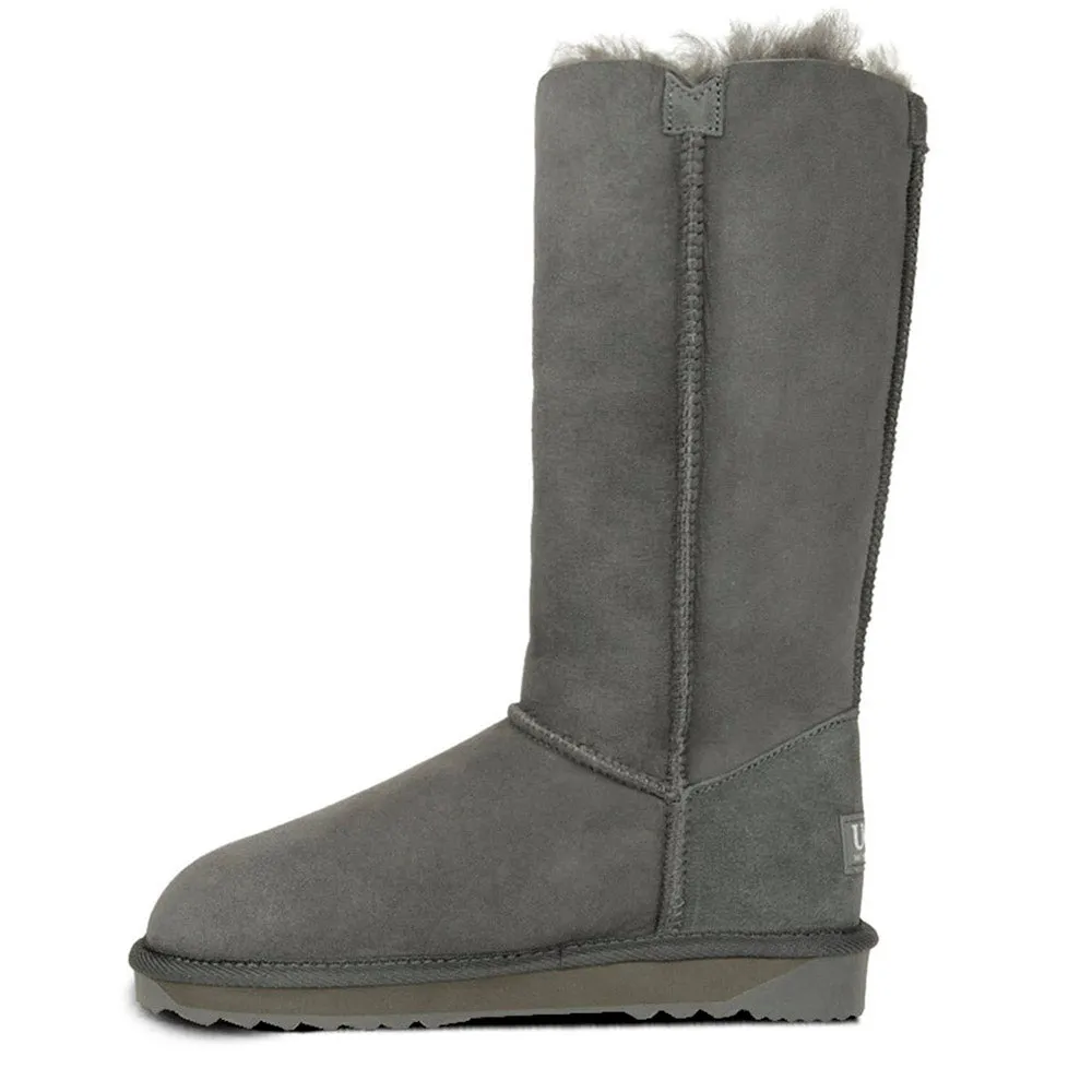 Damen UGG Premium 3-Knopf UGG Schuhe