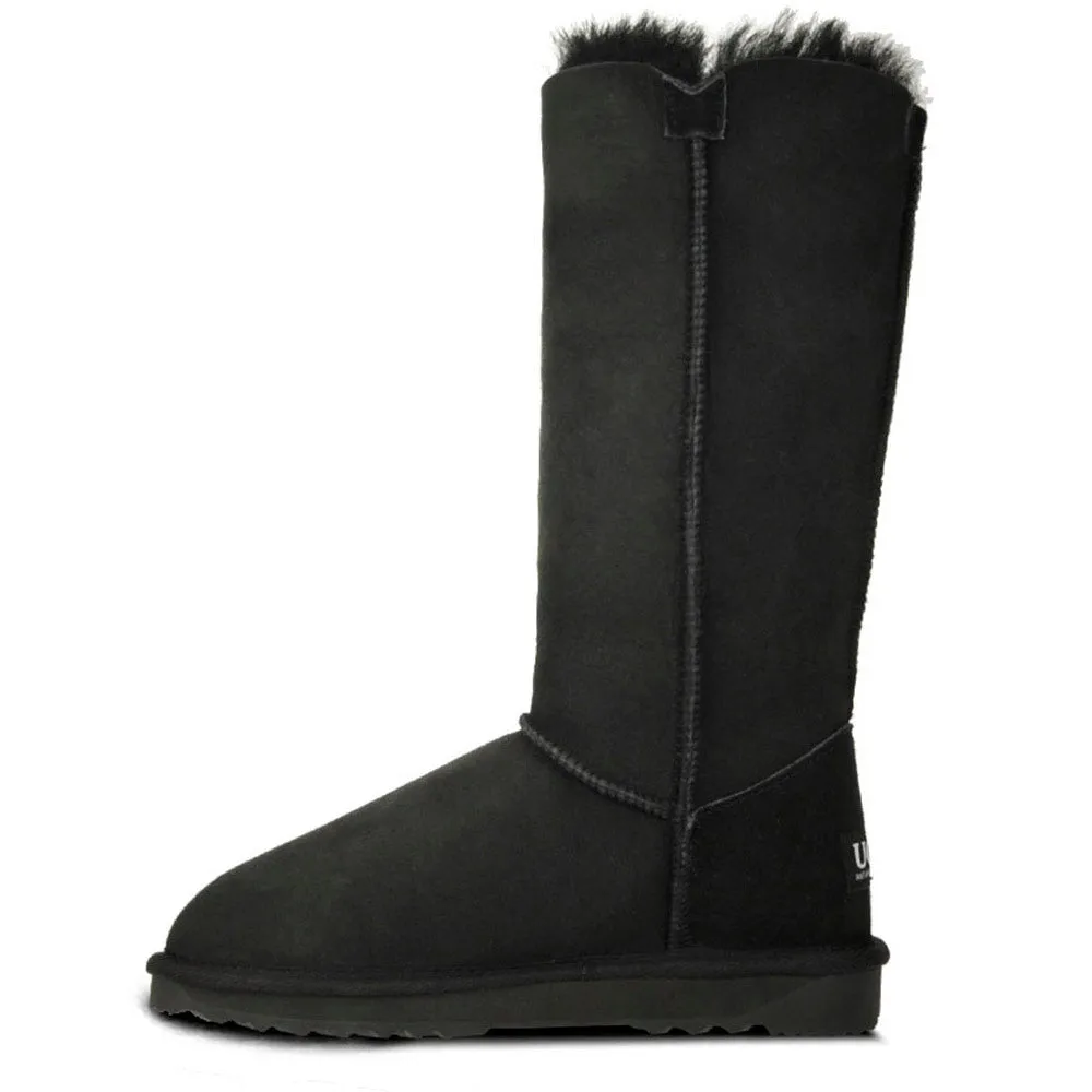 Damen UGG Premium 3-Knopf UGG Schuhe