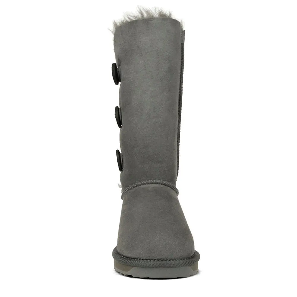 Damen UGG Premium 3-Knopf UGG Schuhe