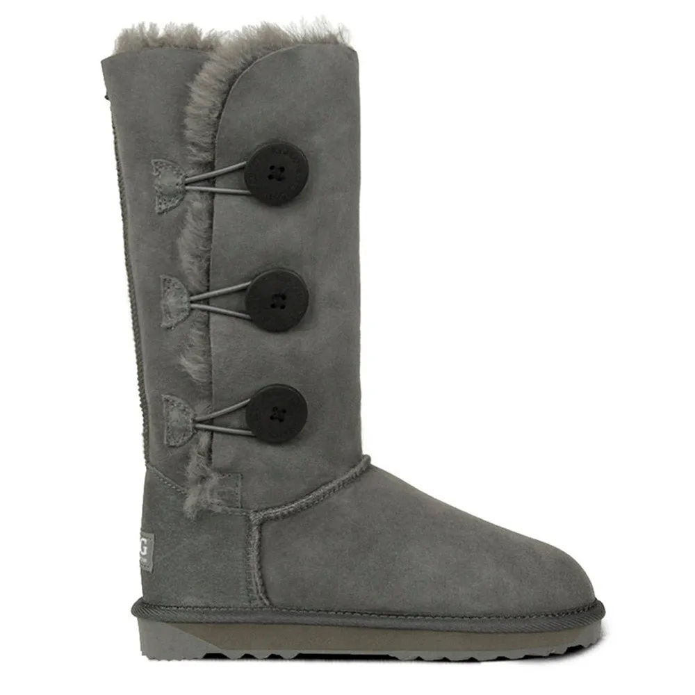 Damen UGG Premium 3-Knopf UGG Schuhe