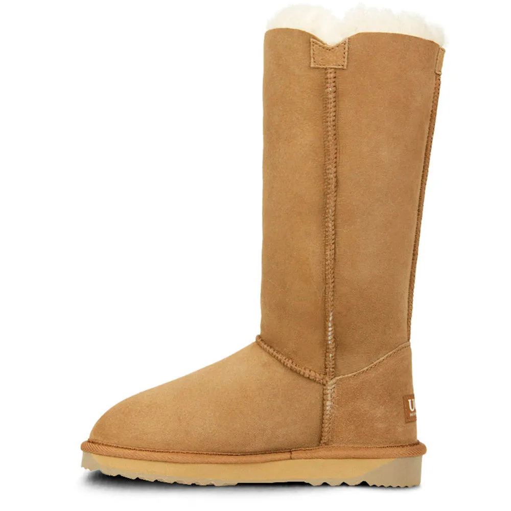 Damen UGG Premium 3-Knopf UGG Schuhe
