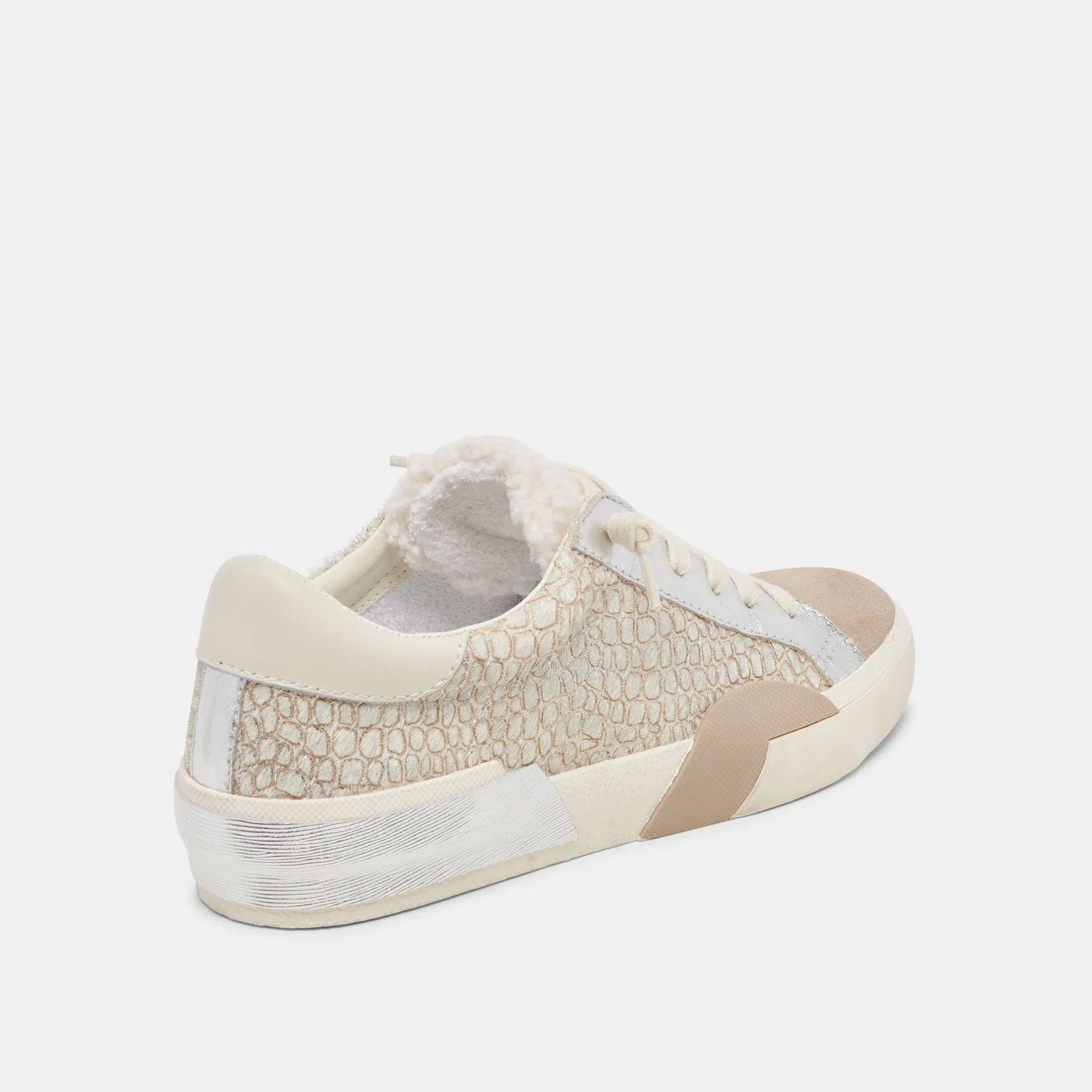 ZINA PLUSH SNEAKERS STONE KALBSHAAR