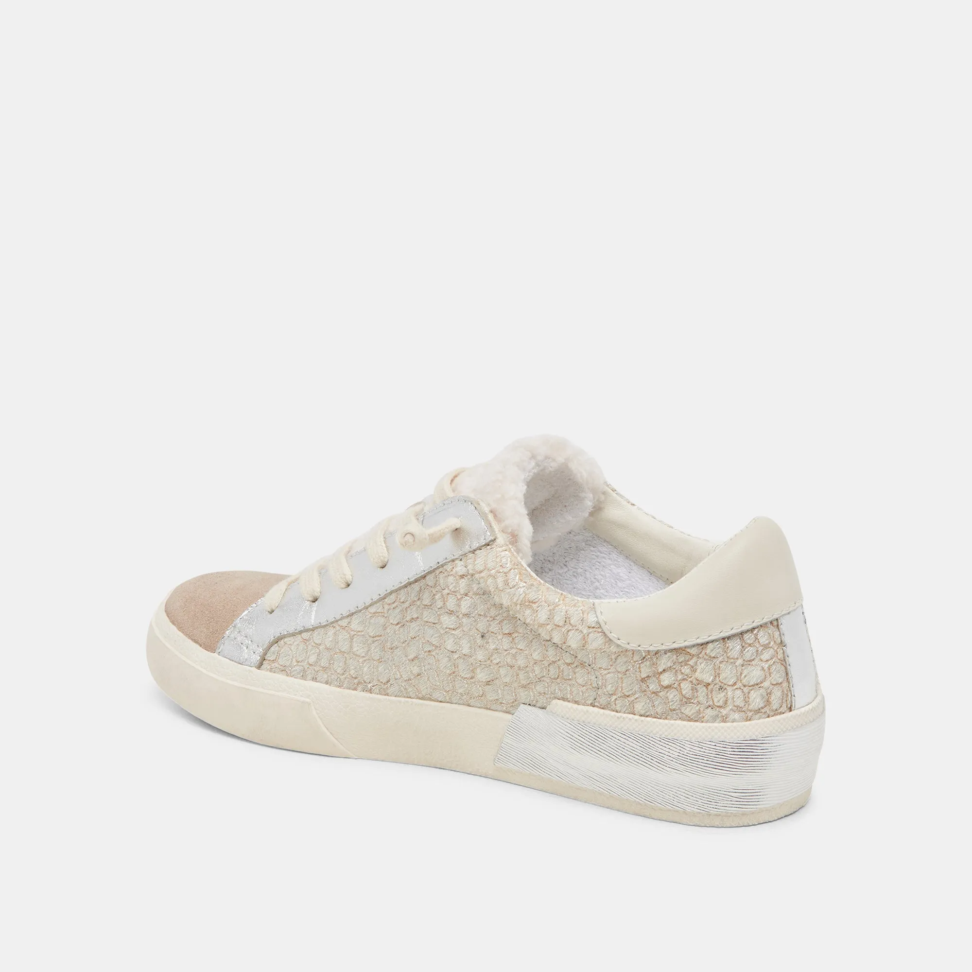 ZINA PLUSH SNEAKERS STONE KALBSHAAR